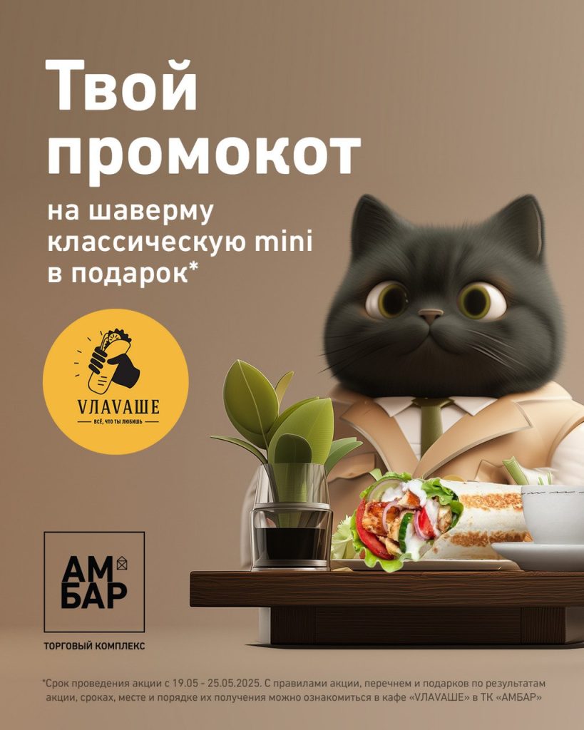 ТВОЙ ПРОМОКОТ VЛАVАШЕ!